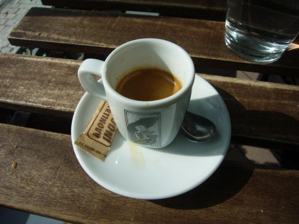 Ta kavárna espresso